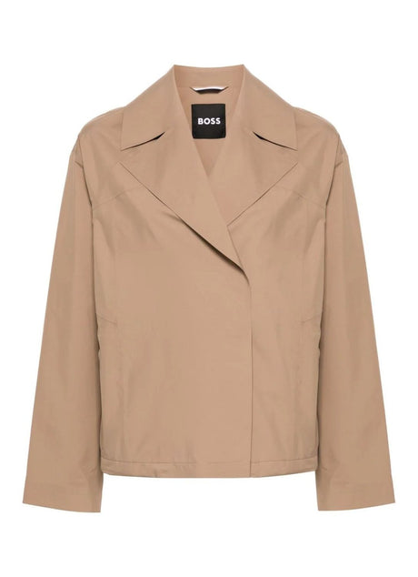 BOSS Chic Beige Outerwear for Women