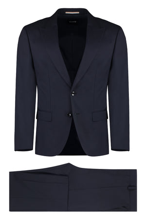 BOSS VIRGIN WOOL TWO-PIECES SUIT