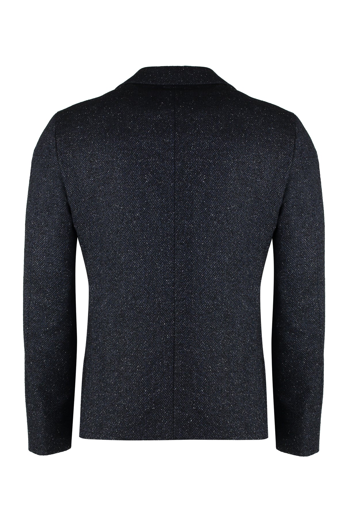 BOSS Double-Breasted Wool Blend Jacket