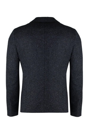 BOSS Double-Breasted Wool Blend Jacket