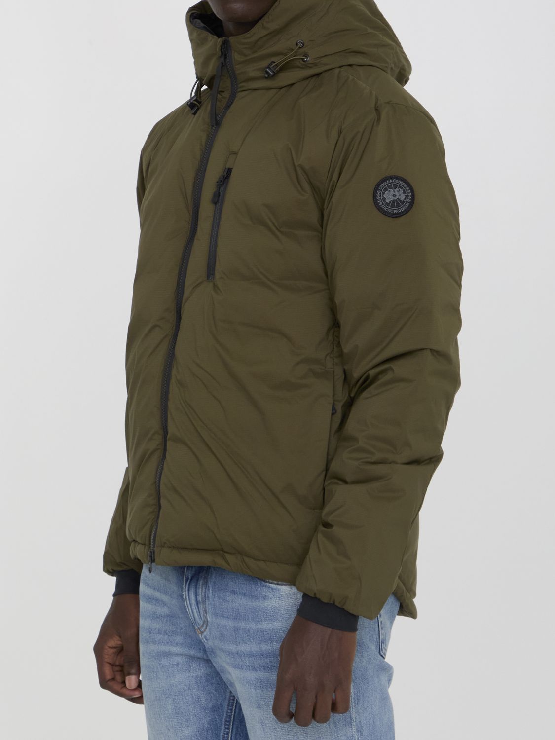 CANADA GOOSE Matte Finish Hooded Down Jacket