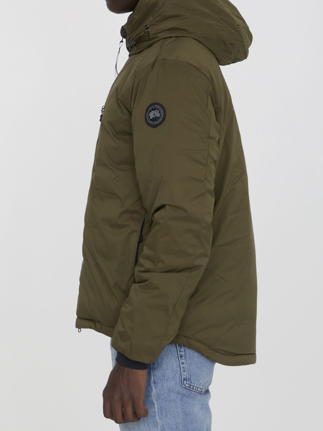 CANADA GOOSE Matte Finish Hooded Down Jacket