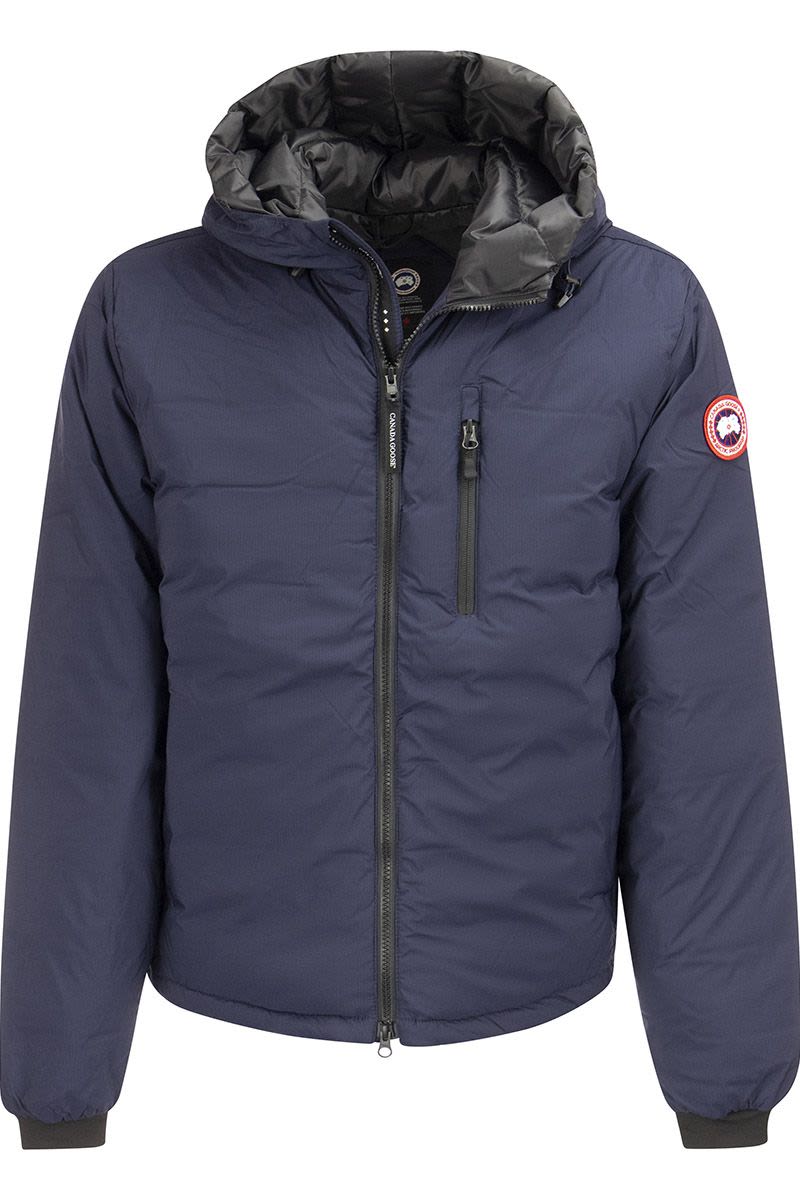 CANADA GOOSE Matte Finish Hooded Down Jacket