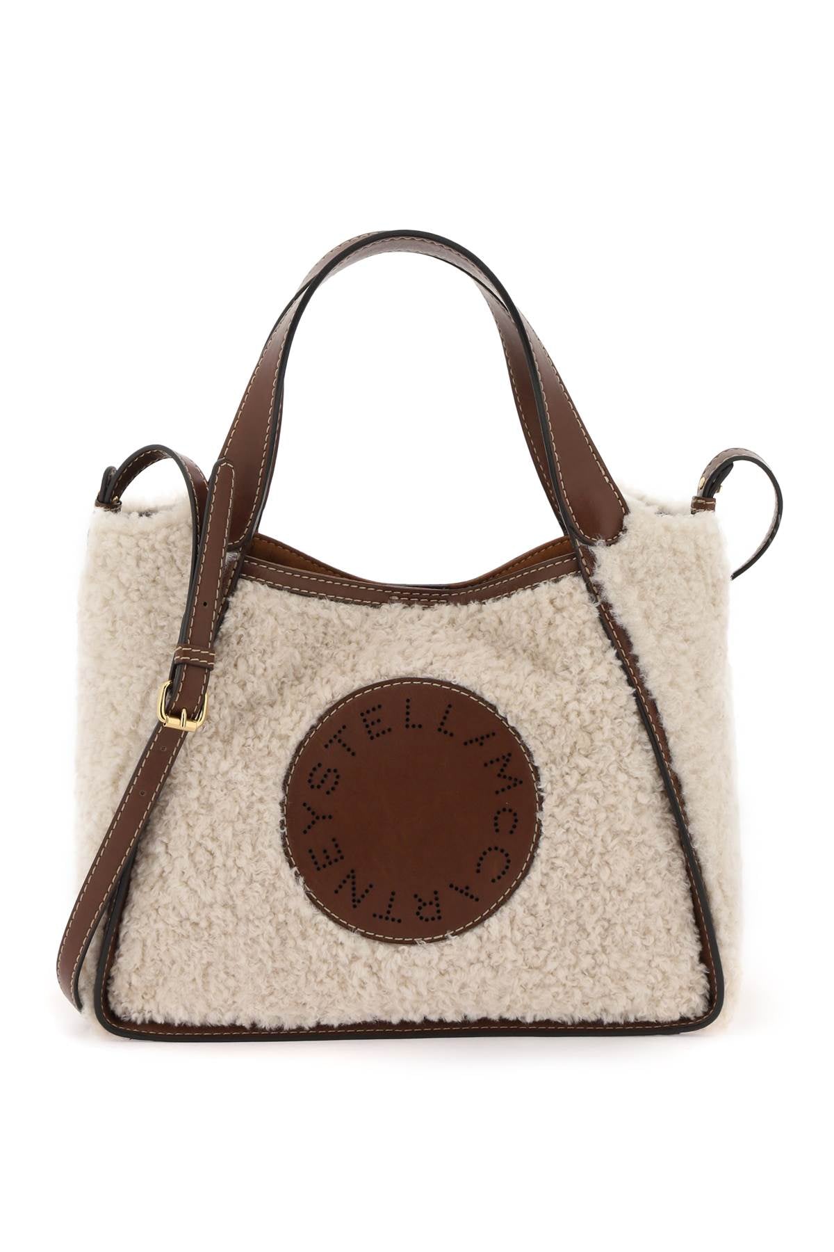 STELLA MCCARTNEY Luxurious Faux Fur MID GALAXY crossbody bag for women