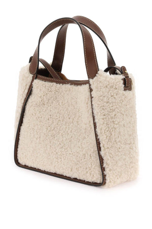 STELLA MCCARTNEY Luxurious Faux Fur MID GALAXY crossbody bag for women