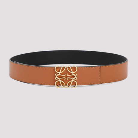 LOEWE Multicolour Reversible Anagram Men's Belt - 4CM