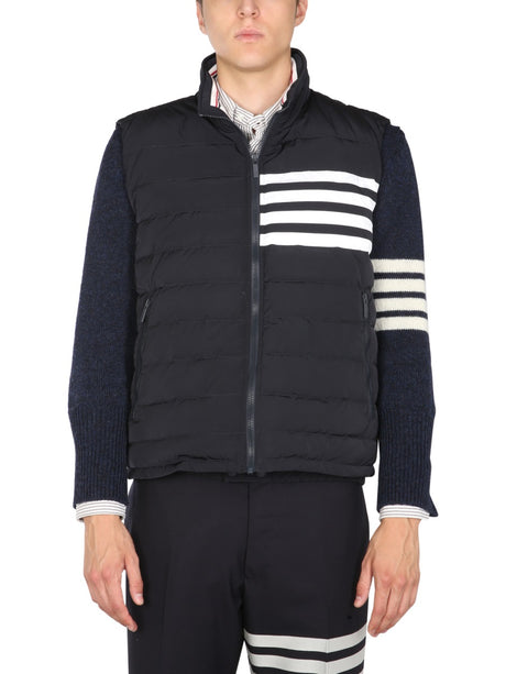 THOM BROWNE 4-Bar Down Vest - Size 3 JP