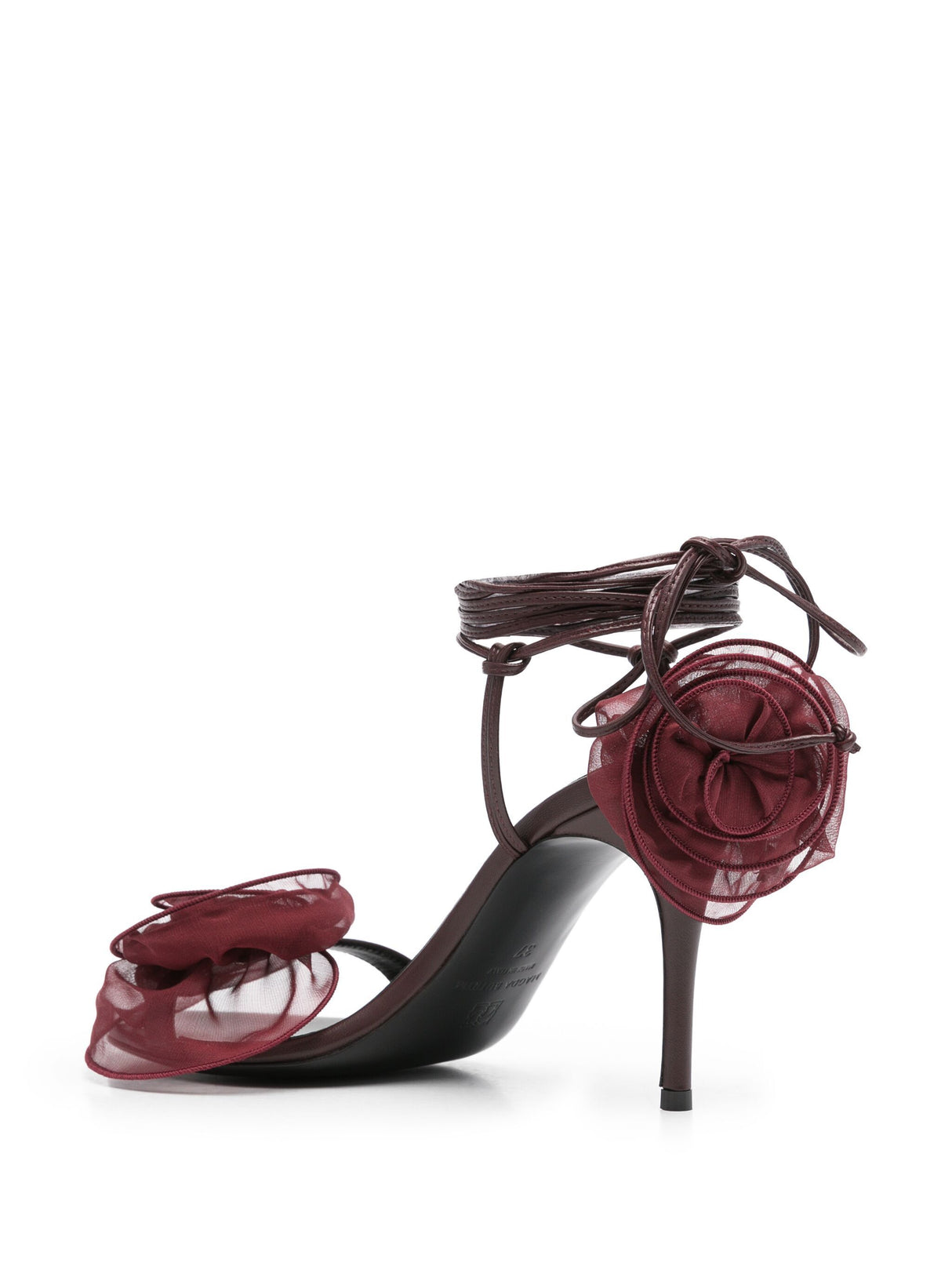 MAGDA BUTRYM Elegant Floral Sandals for Women