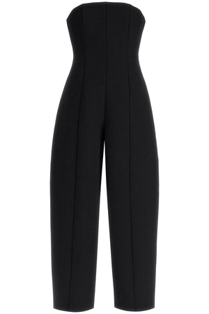 KHAITE Fitted Full Body Jumpsuit with Tapered Legs - Size 4