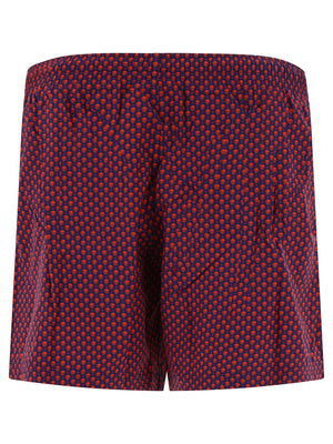 ALEXANDER MCQUEEN Skull Dots Mini Swim Shorts