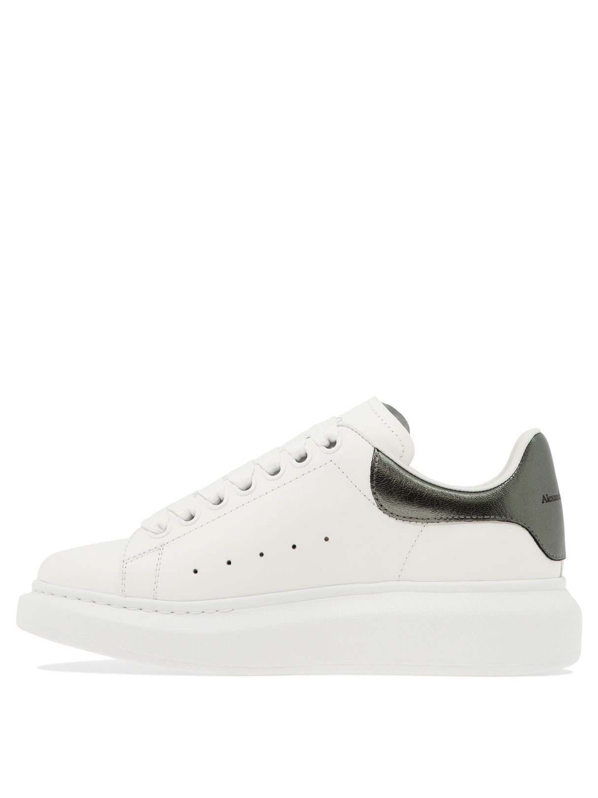 ALEXANDER MCQUEEN Oversized Leather Sneakers for Women