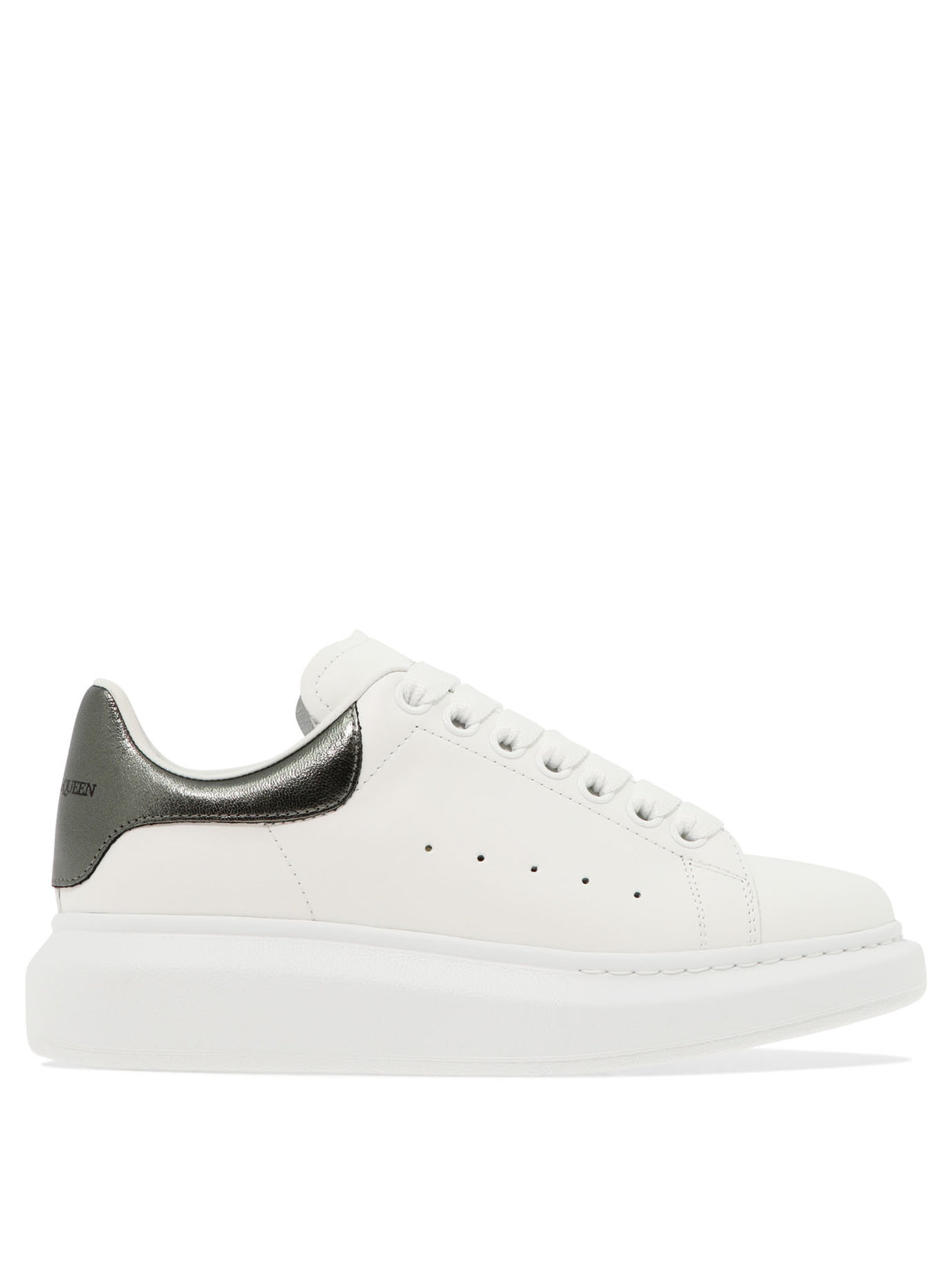 ALEXANDER MCQUEEN Oversized Leather Sneakers for Women