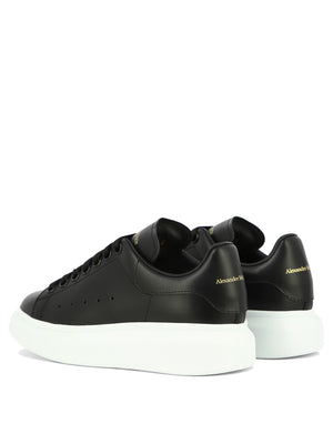 ALEXANDER MCQUEEN Fashion Forward Black Lace-up Sneakers for Women - FW23 Collection