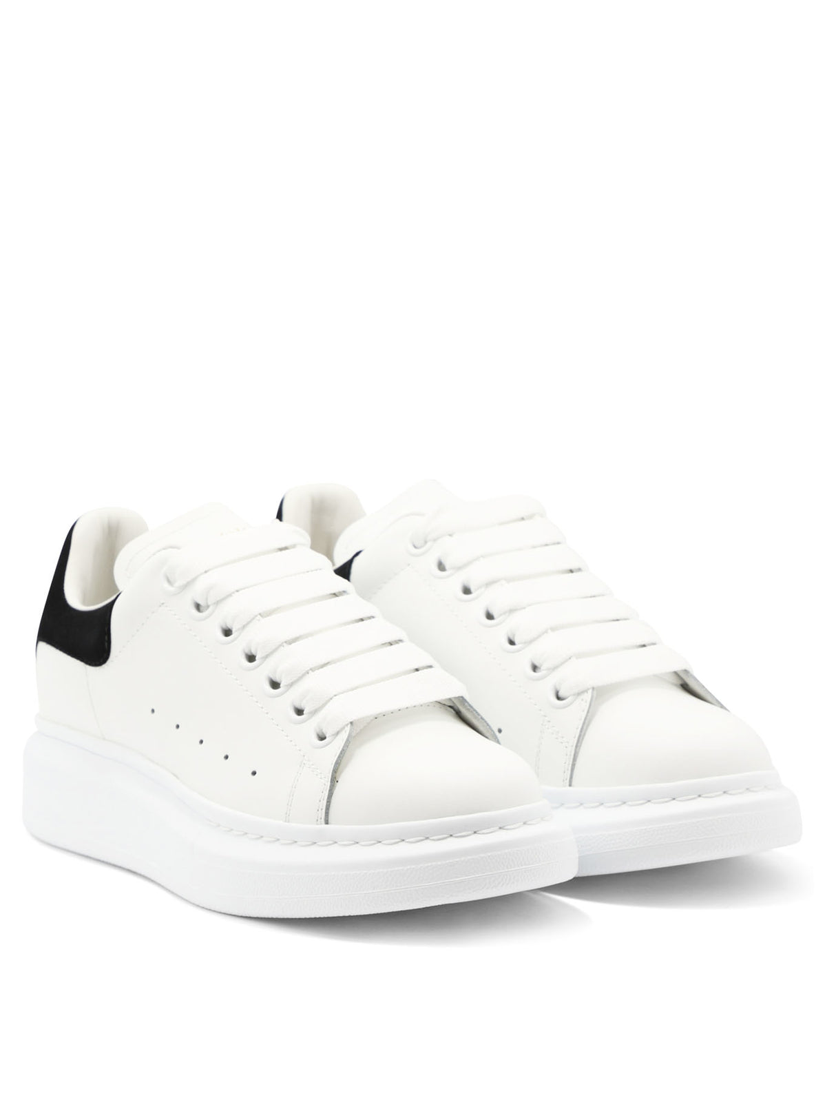 ALEXANDER MCQUEEN Oversized Leather Sneakers for Women