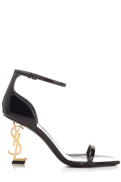 SAINT LAURENT Luxury Soft Leather Open Toe Sandals for Women