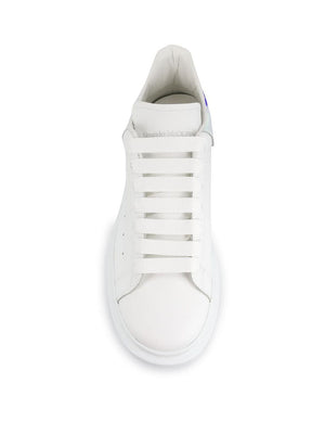 ALEXANDER MCQUEEN White and Shock Pink Sneakers for Men - SS23 Collection