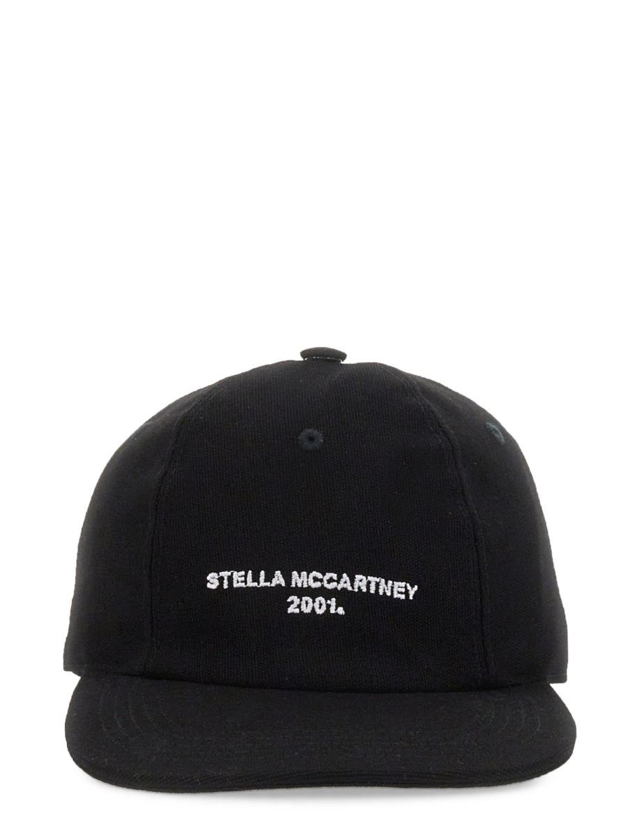 STELLA MCCARTNEY Classic Embroidered Baseball Hat with Hard Visor