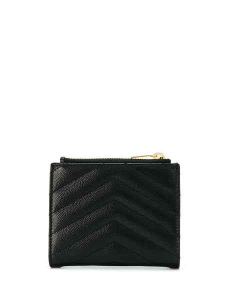 SAINT LAURENT Mini Bi-Fold Wallet