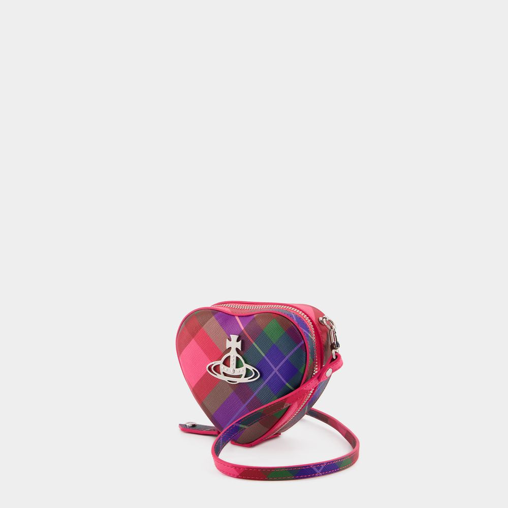 VIVIENNE WESTWOOD Mini Heart Crossbody Bag