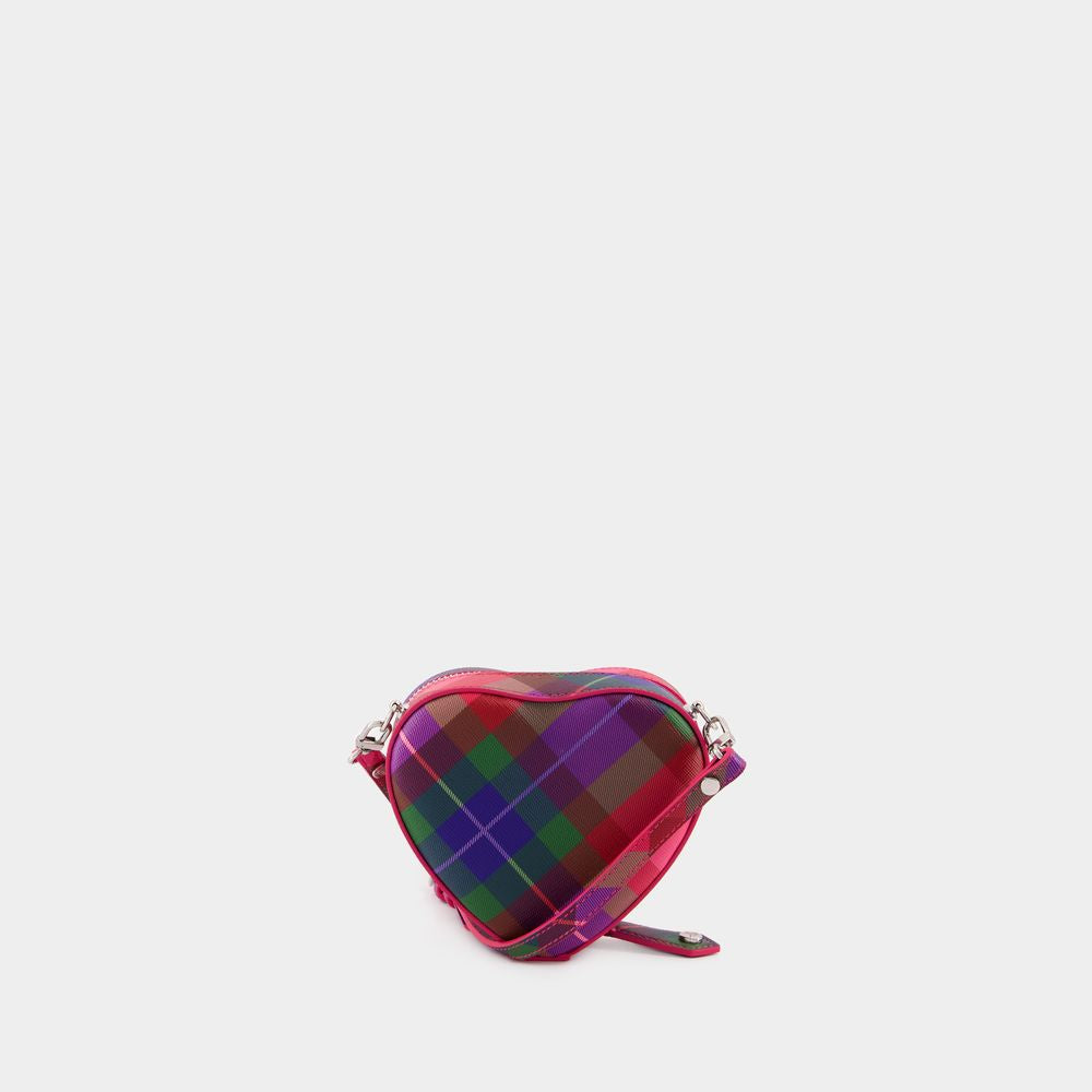 VIVIENNE WESTWOOD Mini Heart Crossbody Bag