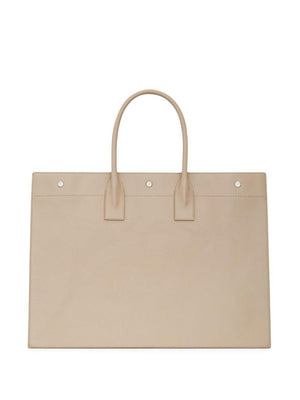 Túi Tote In Rive Gauche Trắng Dành Cho Nam - FW23