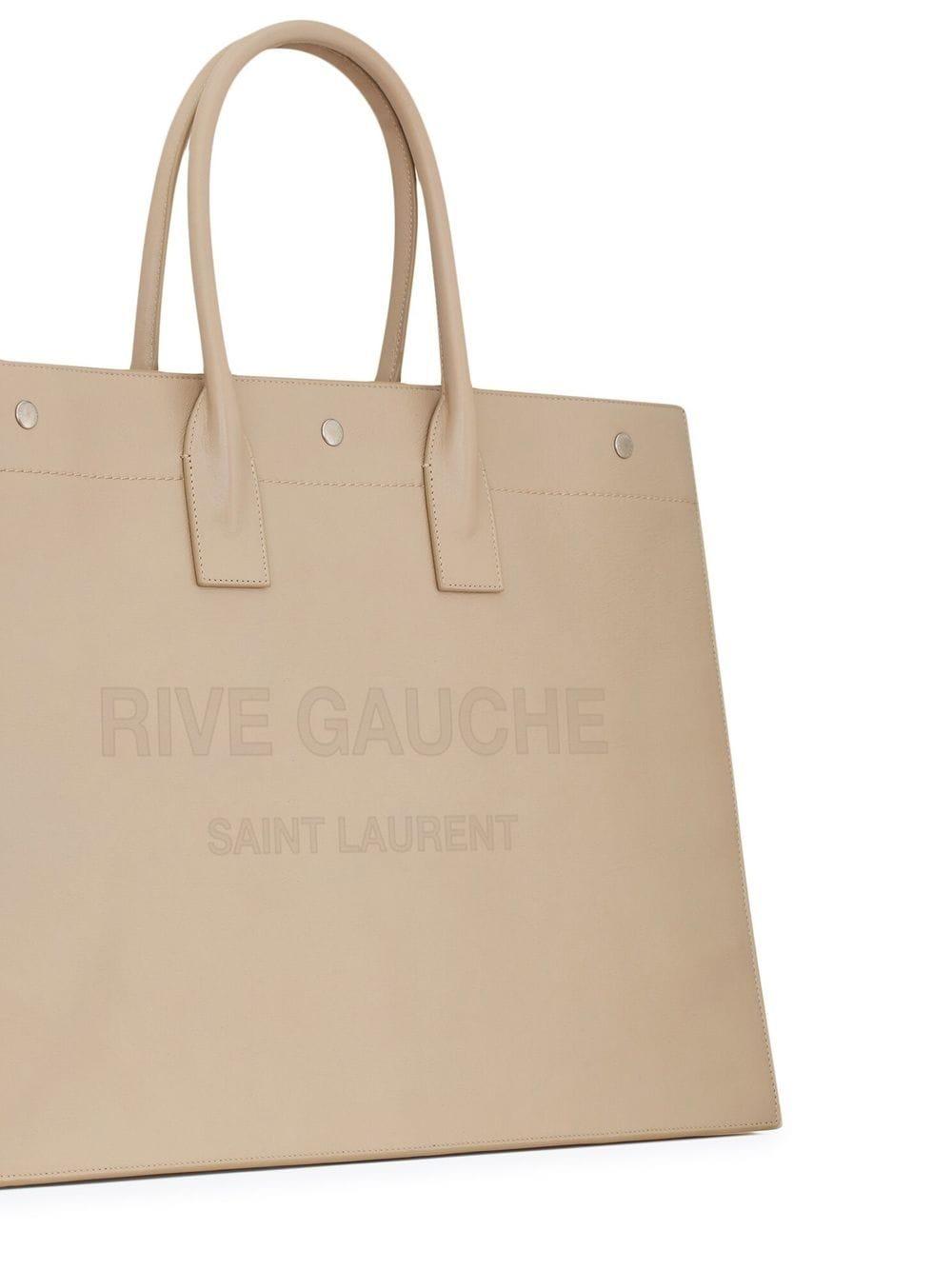 Túi Tote In Rive Gauche Trắng Dành Cho Nam - FW23