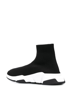 BALENCIAGA Black Almond Toe Speed Sneaker for Women - SS24 Collection