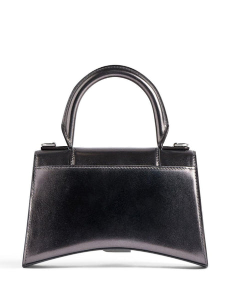 BALENCIAGA Hourglass Top Handle Bag - Grey