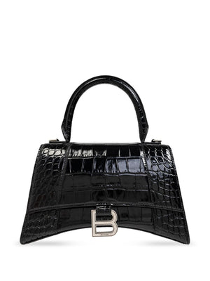 BALENCIAGA HOURGLASS SMALL LEATHER HANDBAG