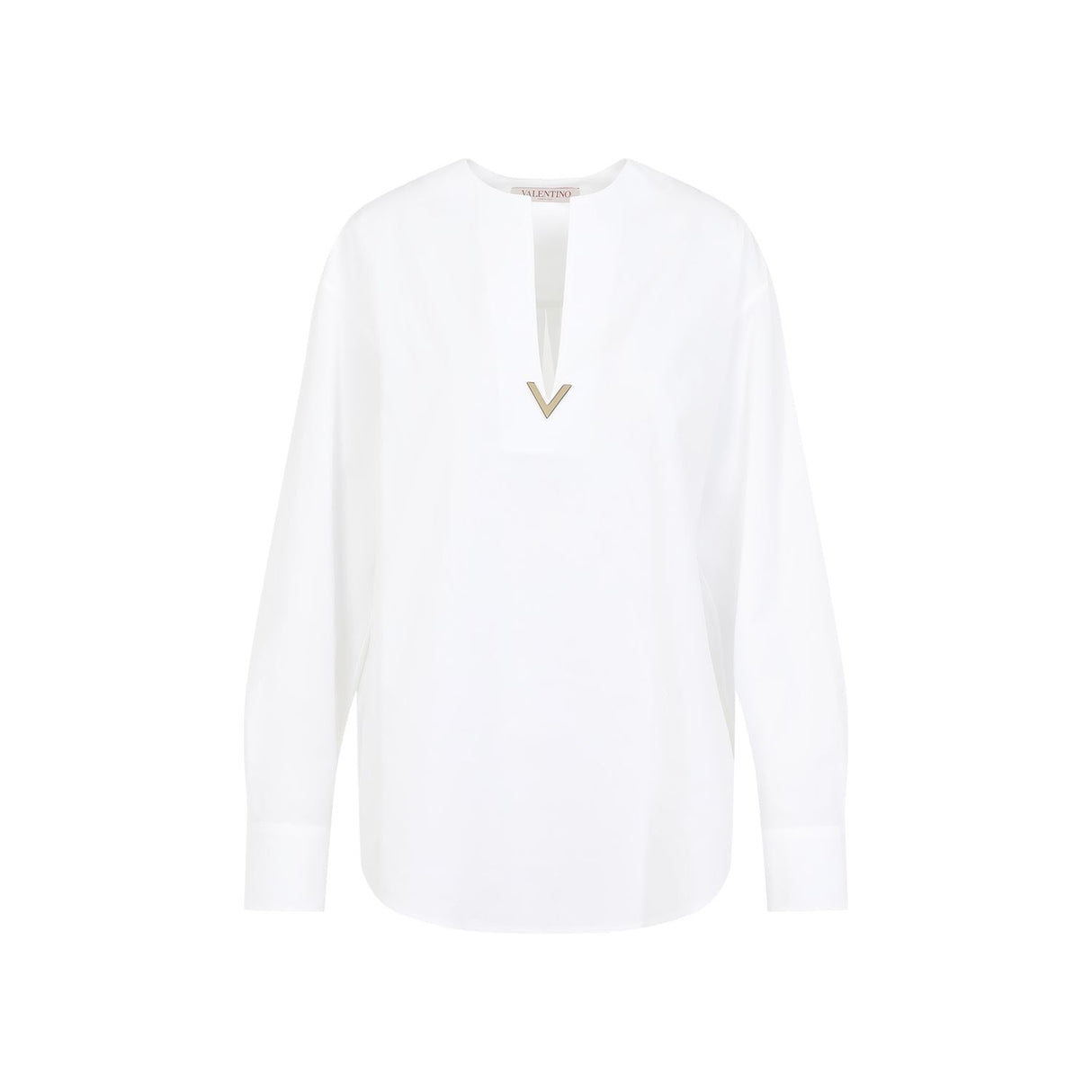 VALENTINO Elegant Poplin Blouse