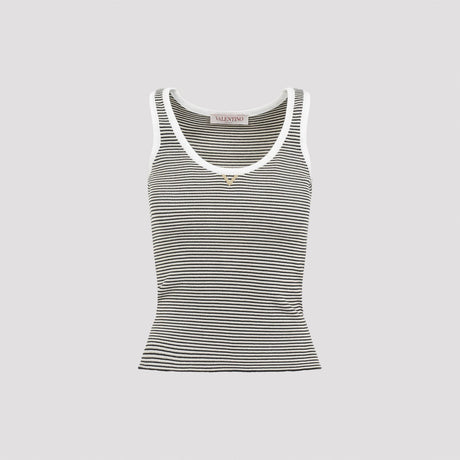 VALENTINO Luminous Knit Tank Top