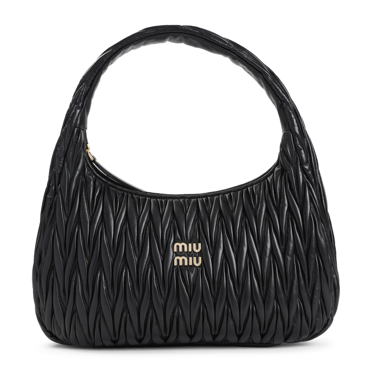 MIU MIU Luxe Lamb Leather Handbag - 38cm x 23cm x 7cm