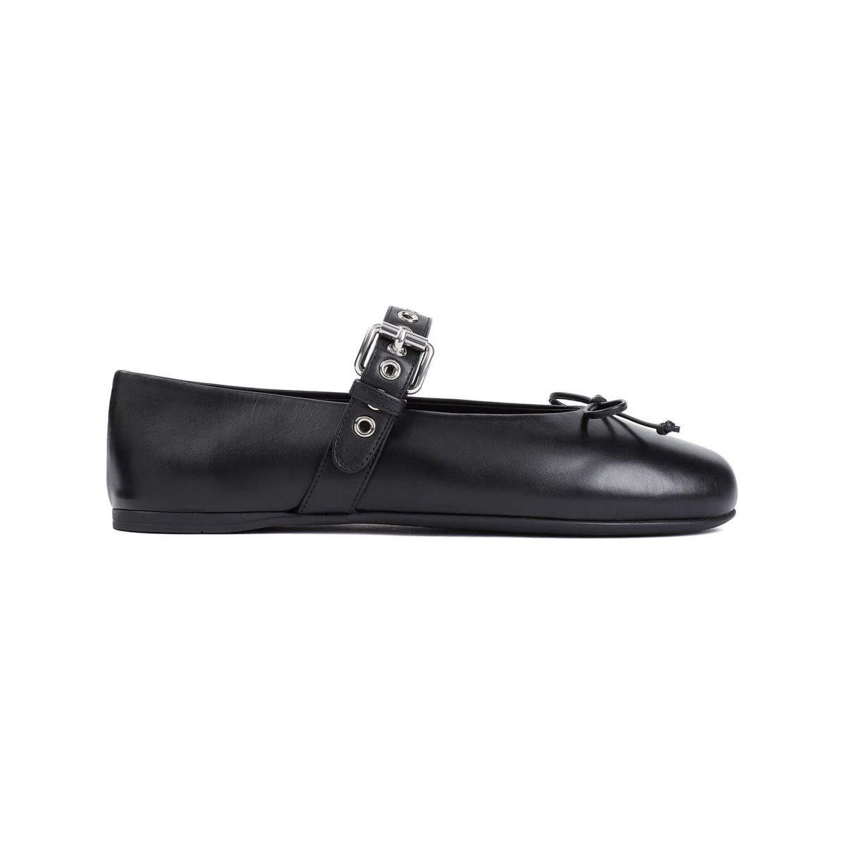 MIU MIU 100% Leather Ballerinas for Women