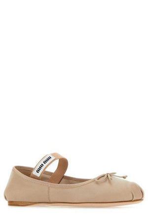 MIU MIU Ninfea Ballarina Flat-Heeled Shoes for Women