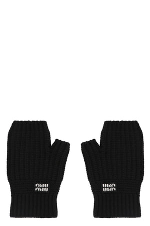 MIU MIU Luxurious Wool and Cashmere Gloves