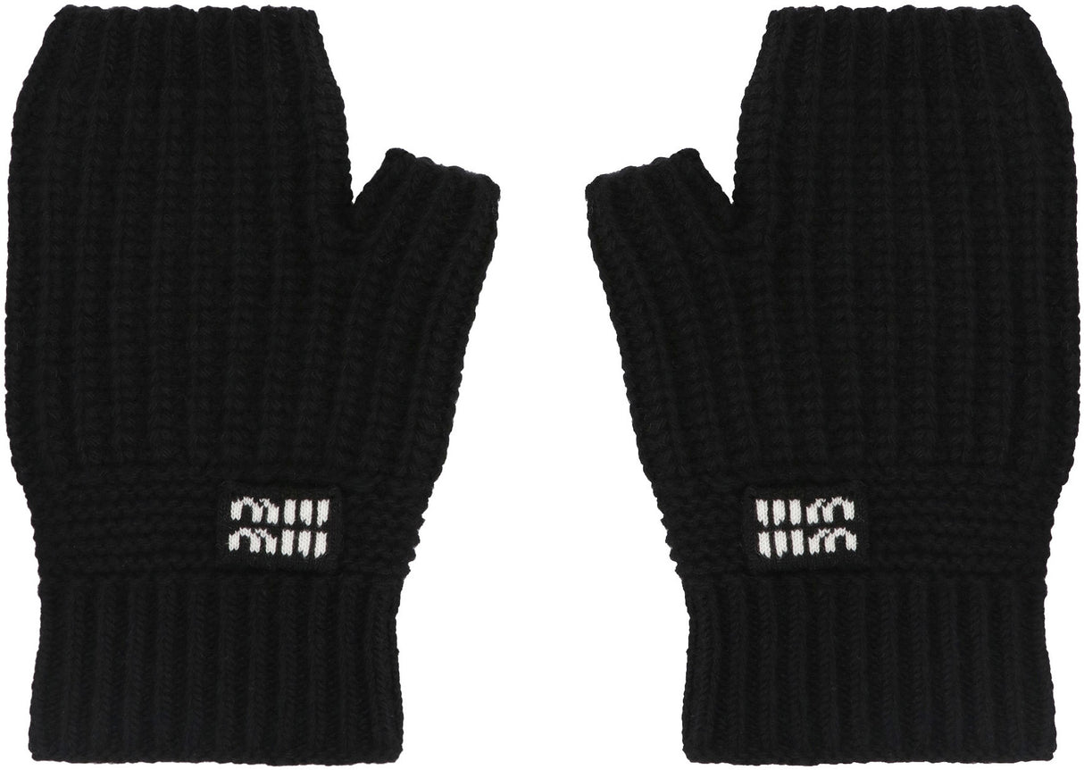 MIU MIU Luxurious Wool and Cashmere Gloves