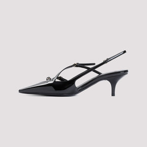 MIU MIU Sleek Patent Leather Mini Pumps with 2-inch Heel