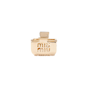 MIU MIU Elegant Mini Brass Hair Clip