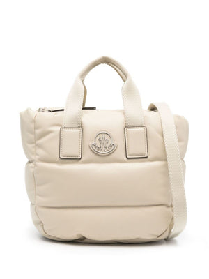 Moncler Mini Caradoc Leather Tote Bag for Women - SS24