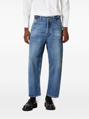 VALENTINO Refined Denim Cotton Jeans