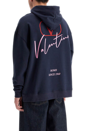 VALENTINO GARAVANI Oversized Hooded Sweatshirt - M