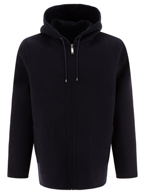 VALENTINO Men's Reversible Hoodie-Style Jacket - FW24 Collection