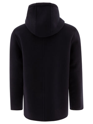 VALENTINO Men's Reversible Hoodie-Style Jacket - FW24 Collection