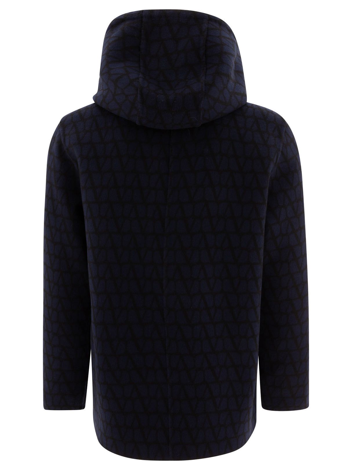 VALENTINO Men's Reversible Hoodie-Style Jacket - FW24 Collection