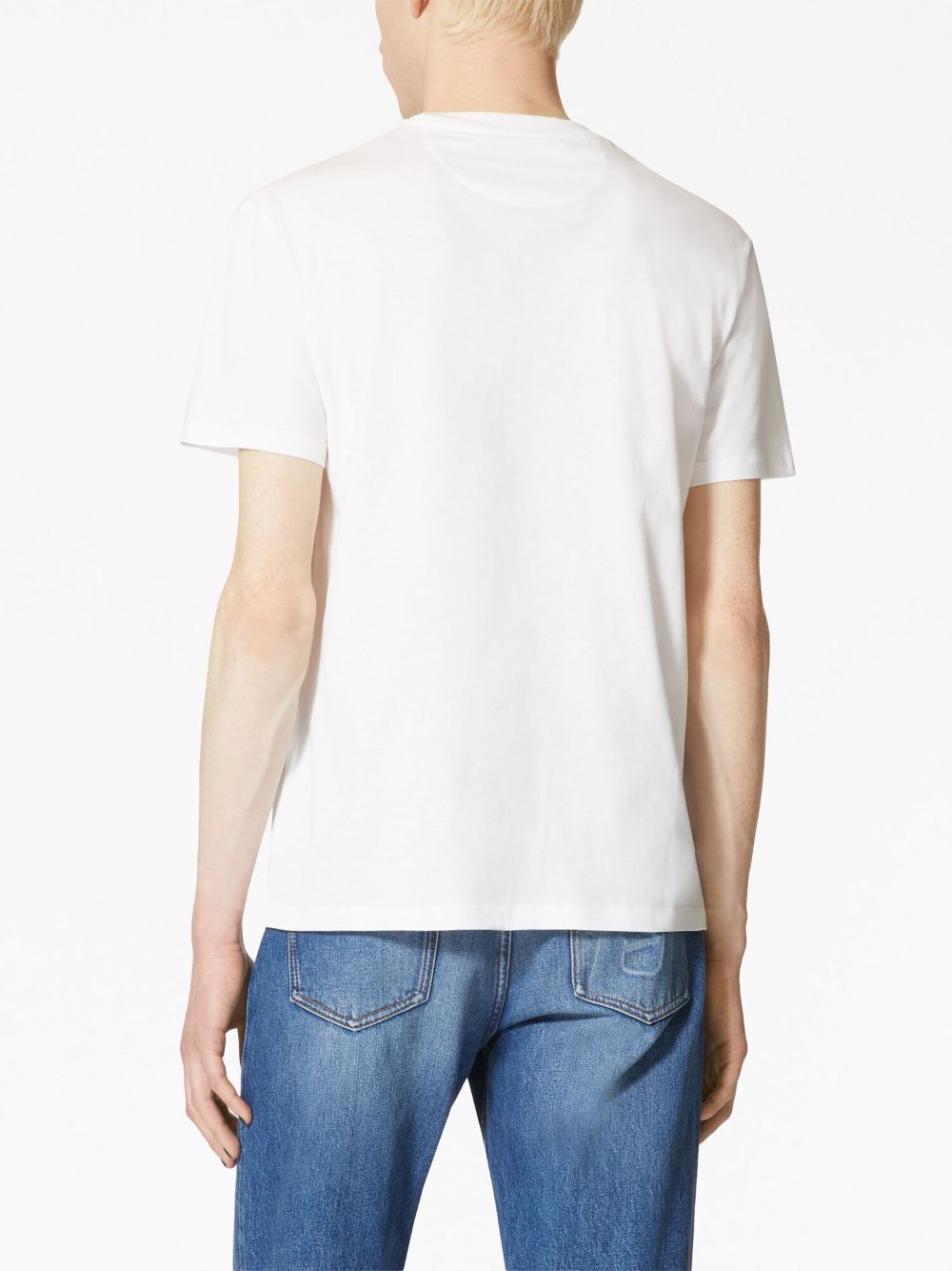 VALENTINO Signature Logo Cotton Tee