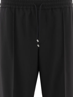 24FW Black Men's Shorts by Valentino Garavani