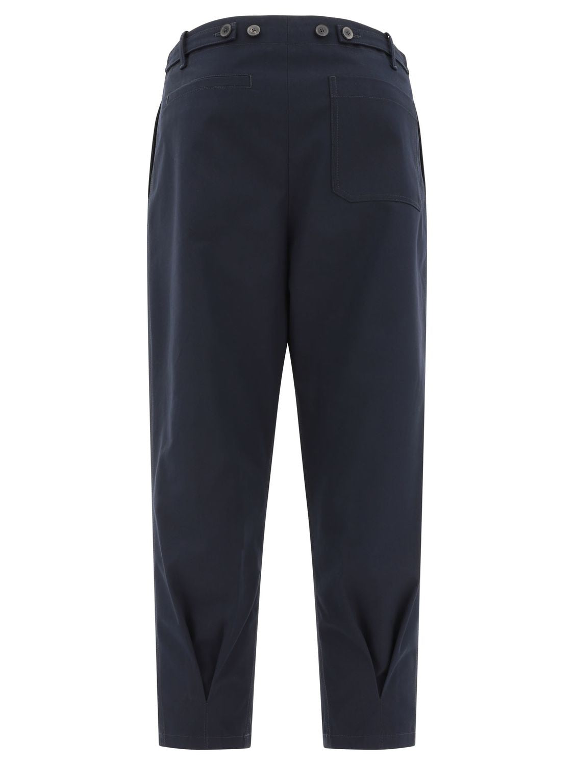 VALENTINO Classic Blue Cotton Chino Pants