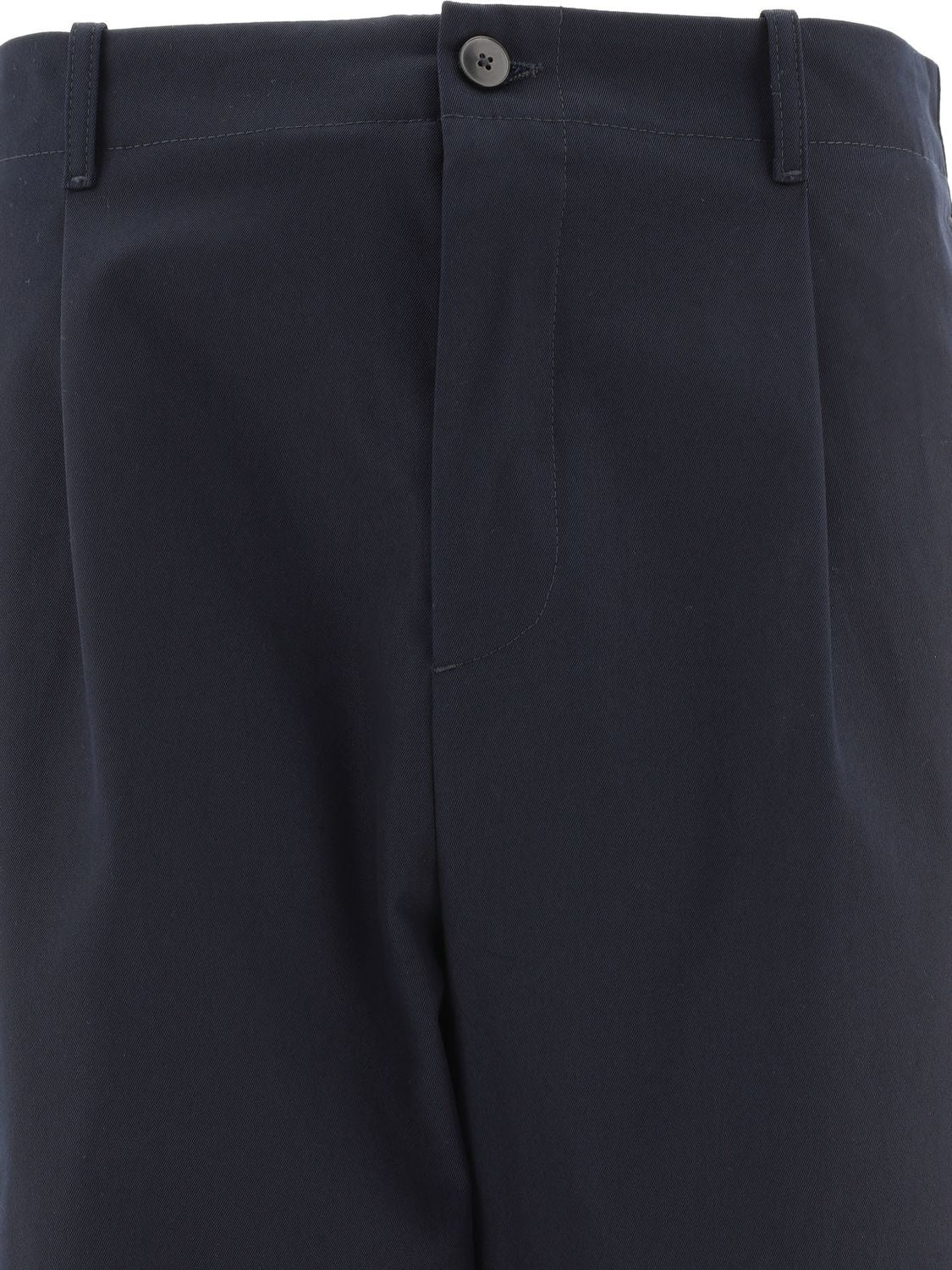 VALENTINO Classic Blue Cotton Chino Pants