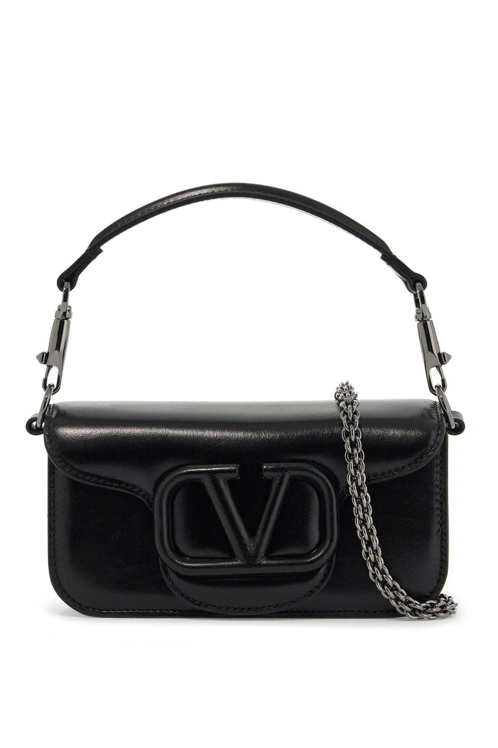 VALENTINO GARAVANI Mini Smooth Leather Shoulder Bag