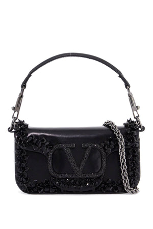 VALENTINO GARAVANI Mini Shoulder Handbag with Swarovski Accents